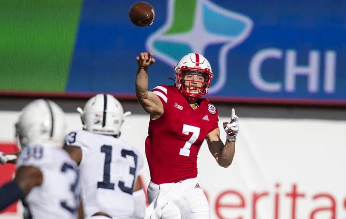 Luke McCaffrey, Nebraska football quarterback